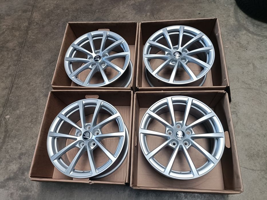 Alufelgi Felgi Skoda 17 cali 5x112 Superb Octavia Karoq Kodiaq Enyaq