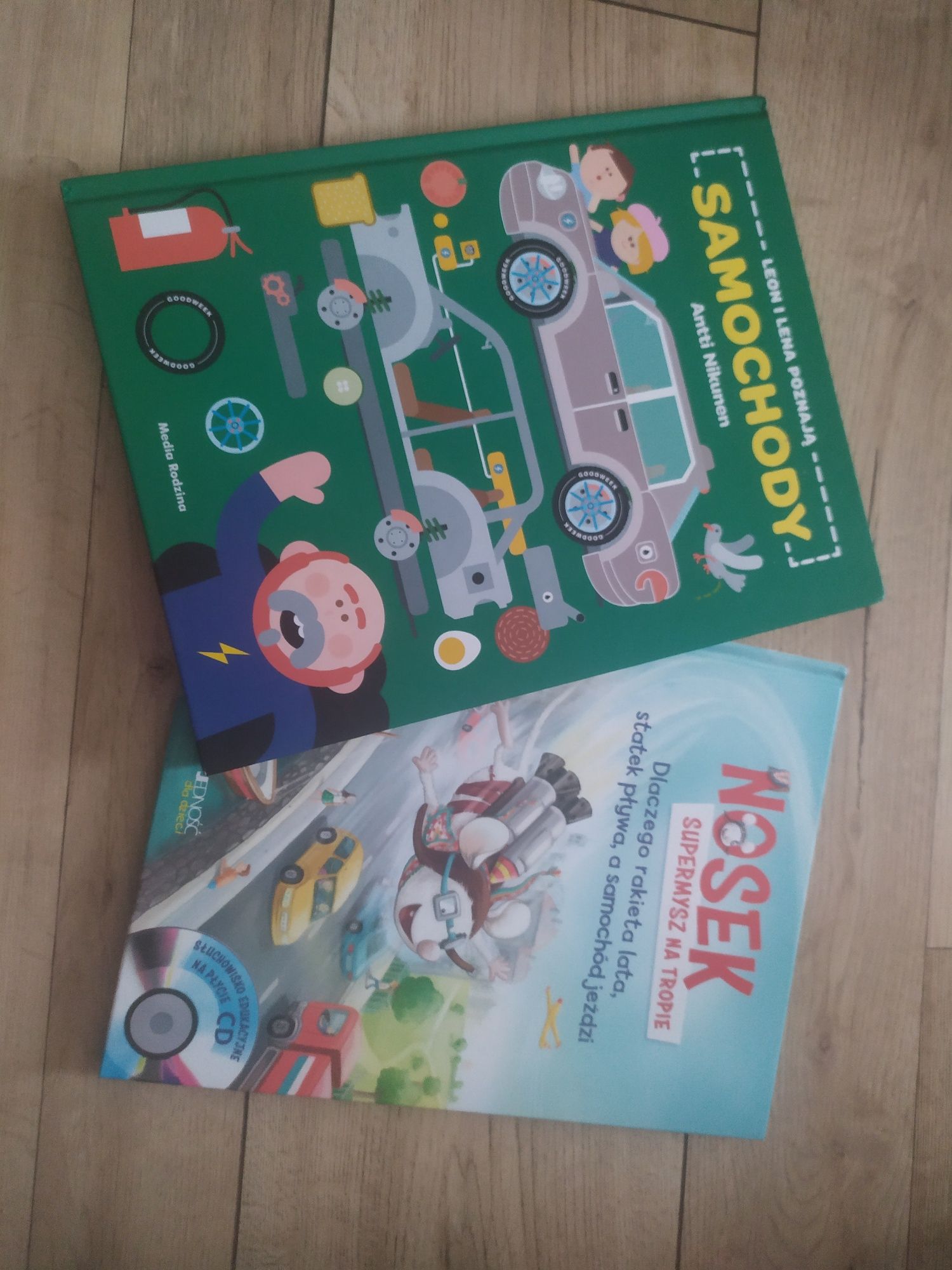 Dwie książki dla fana motoryzacji Samochody i Nosek