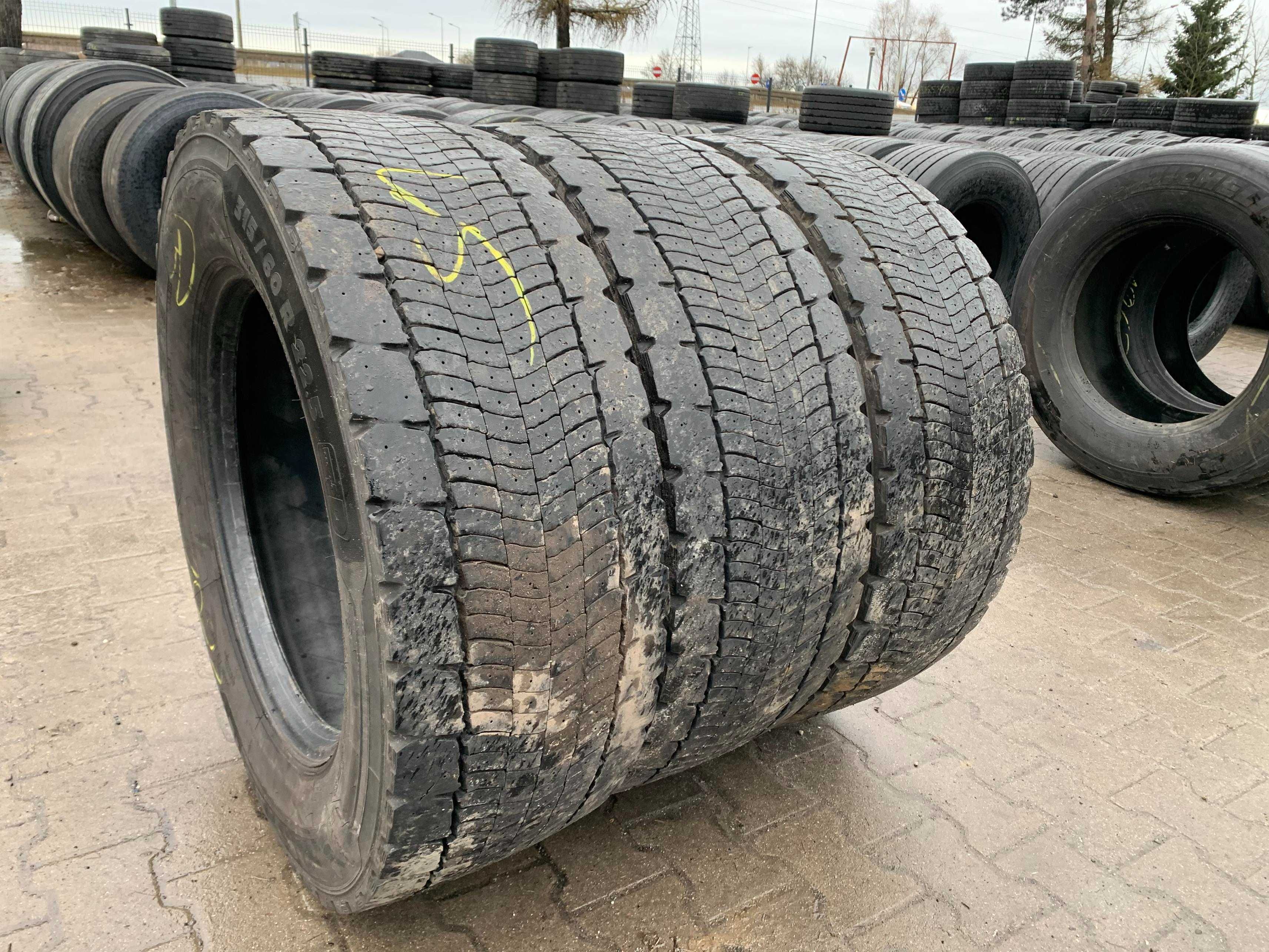 315/60R22.5 Opony MICHELIN XLINE ENERGY D 7-9mm Napęd X LINE