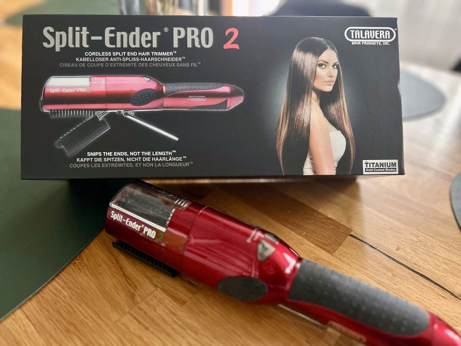 Polerowanie włosów split ender