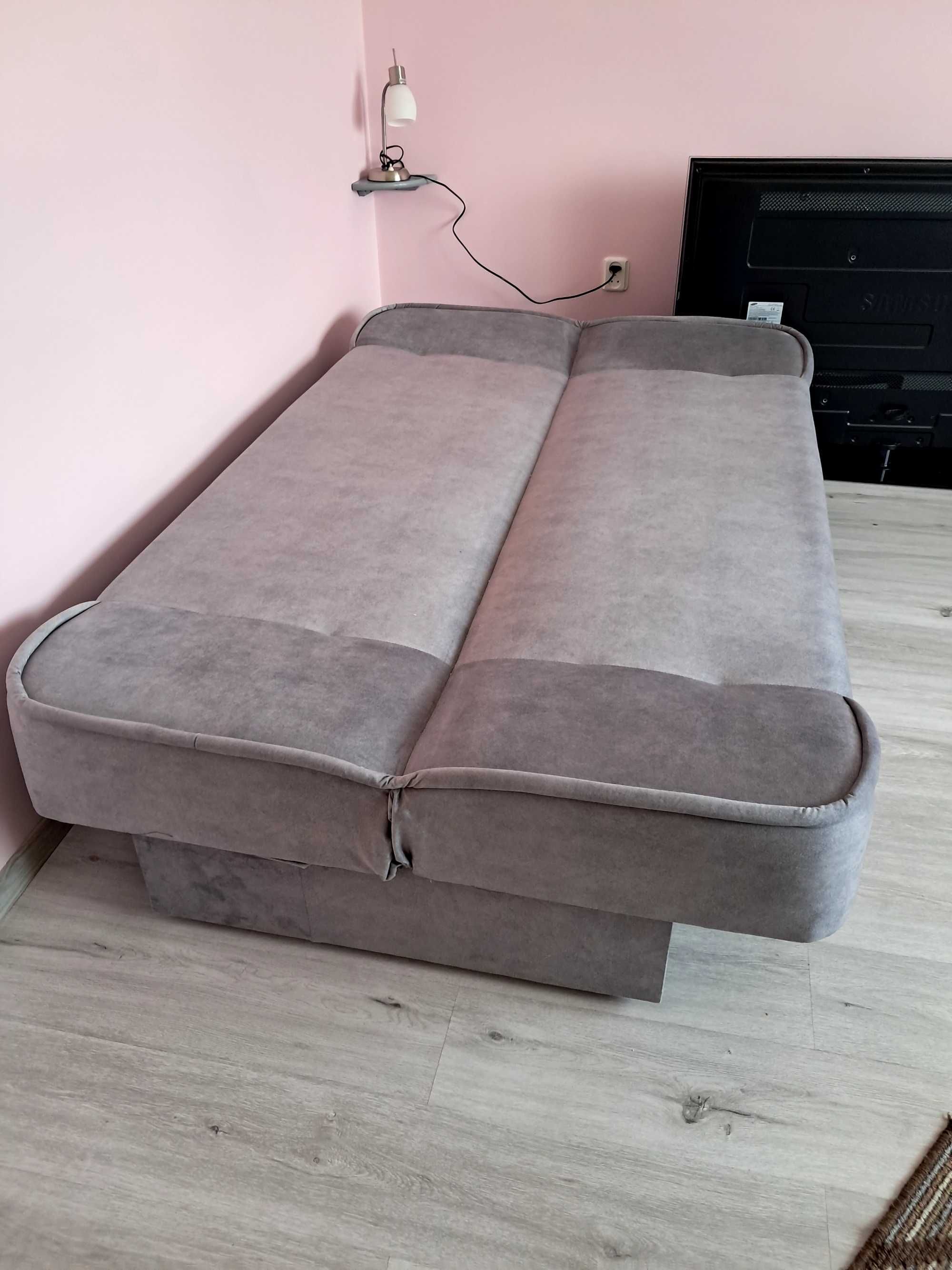 Wersalka sofa kanapa łóżko roczne  jak nowe 120 x 200