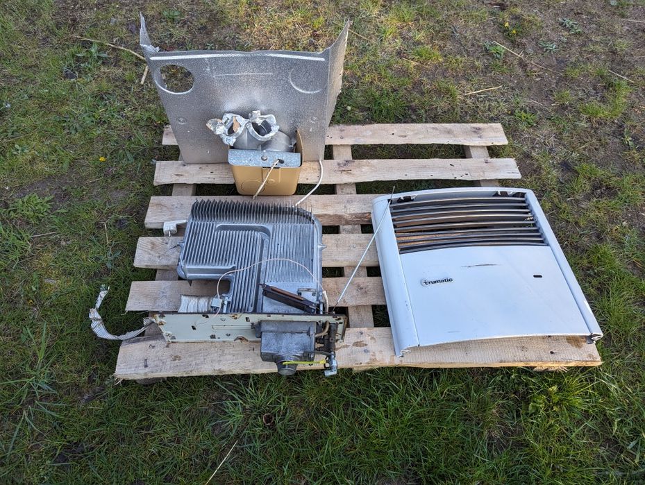 Ogrzewacz gazowy przyczepy kempingowej trumatic