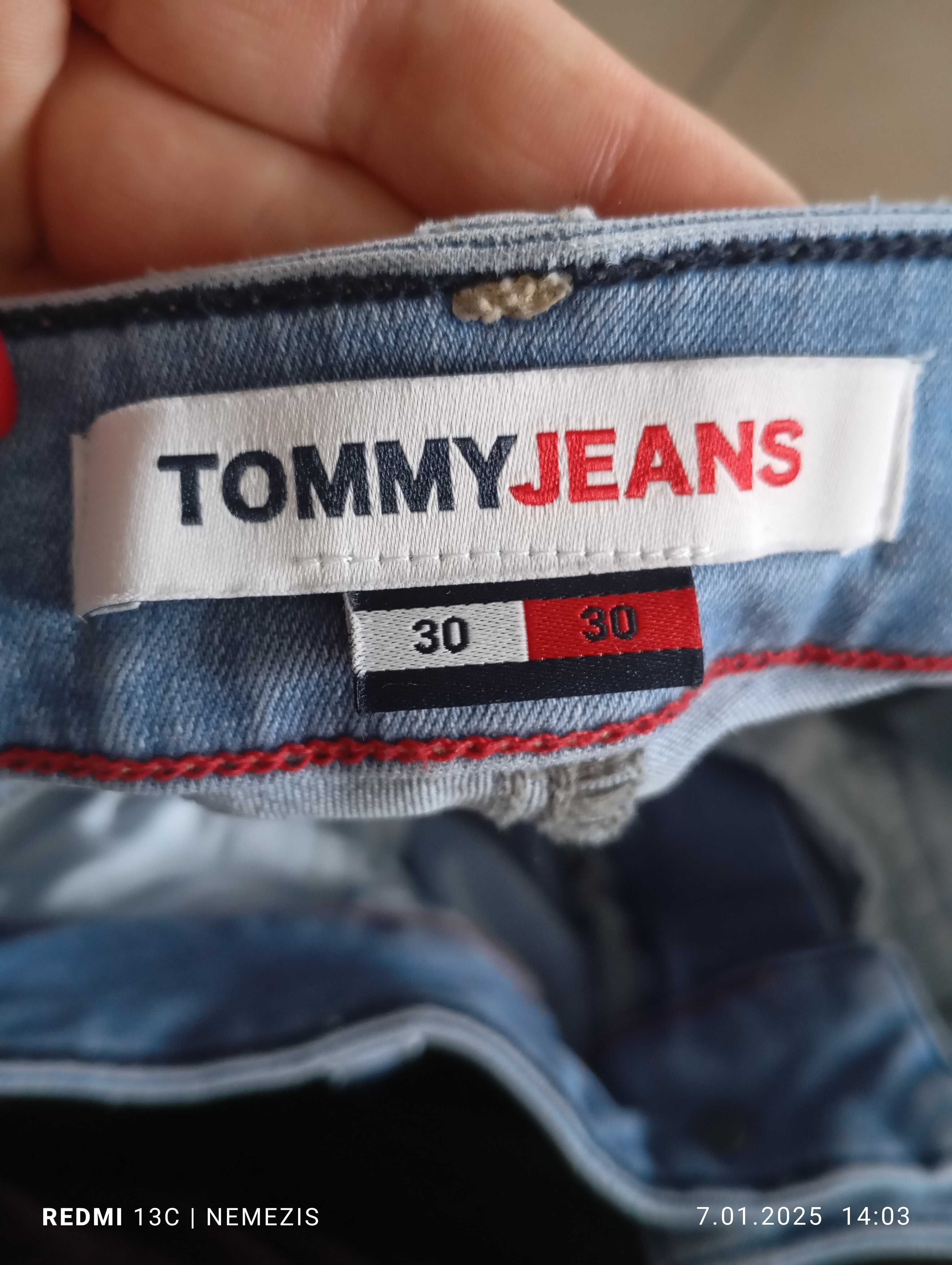 Jeansy Scarlett Low Rise Skinny Tommy Hilfiger W30 L30