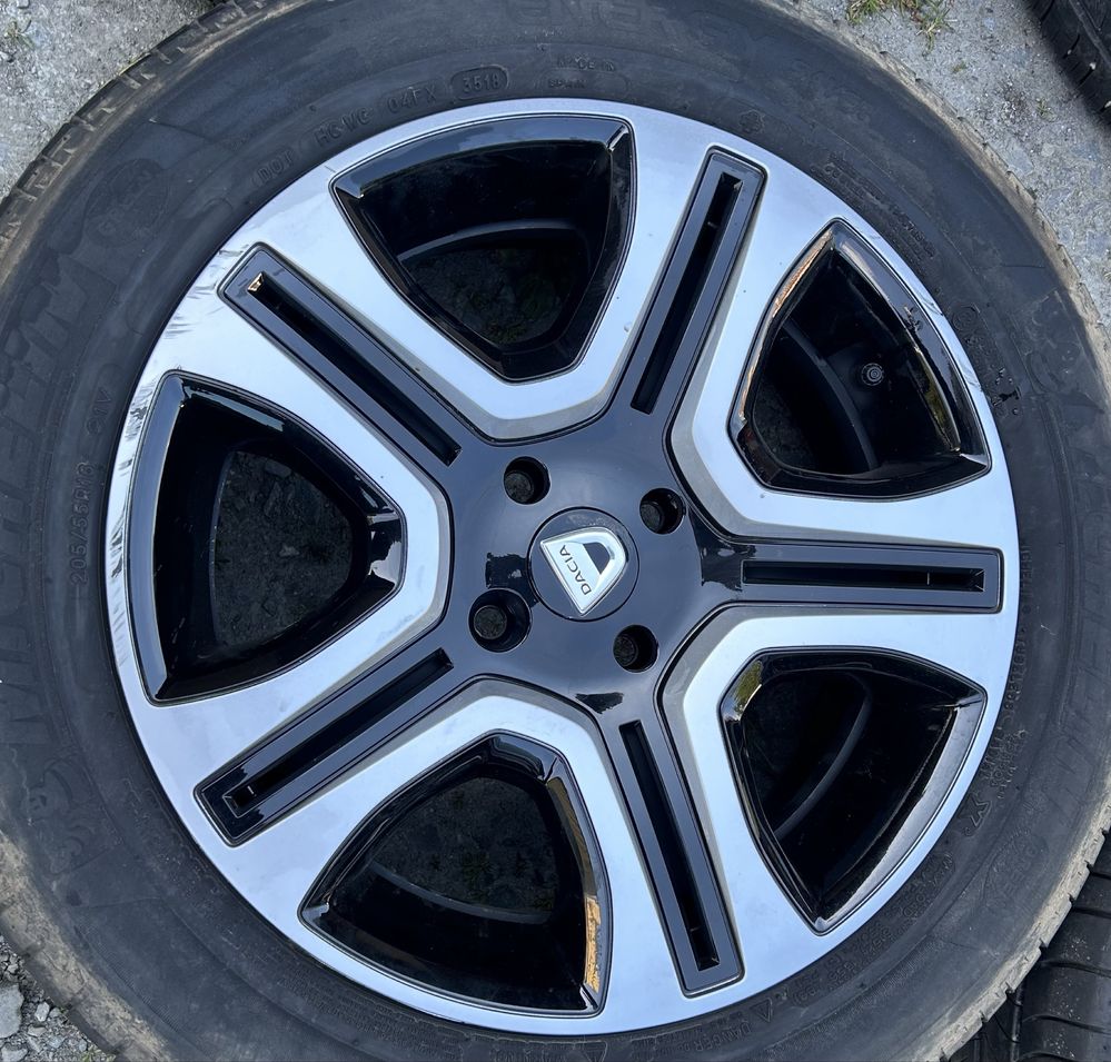 Oryginalne kola Dacia Sandero Stepway z oponami letnimi 205/55 R16