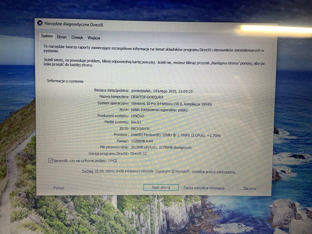Laptop Lenovo G70-70 LCD-17.3” 12GB ram 1TB pamieci dysk.