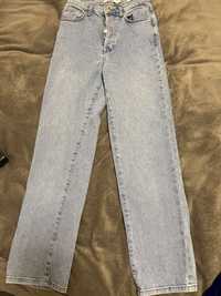 прямі літні джинси