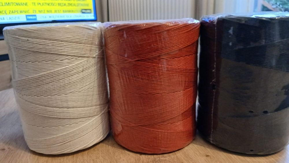 Lniany sznurek 1kg,1000m