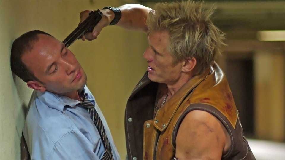 COMANDO DE RESGATE (Dolph Lundgren) Um Rocker de Armas... NOVO/SELADO