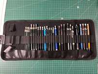 Vendo material desenho / porta minas / lapiseiras