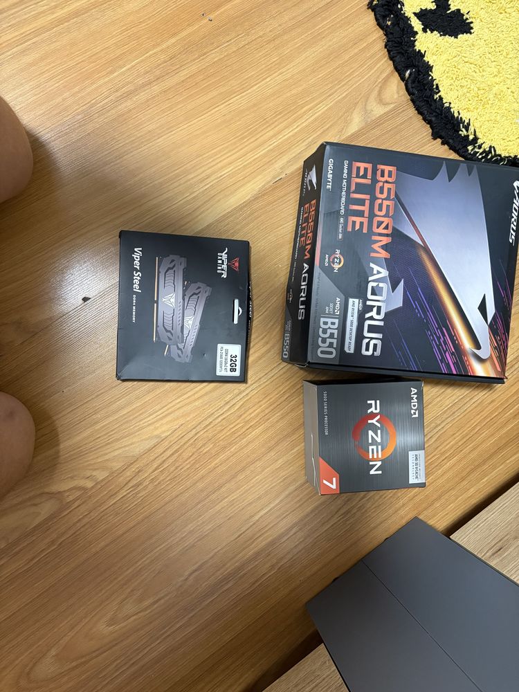 AMD Ryzen 7 5700 x3d+ Aorus Elite b550+ 64 gb ddr4