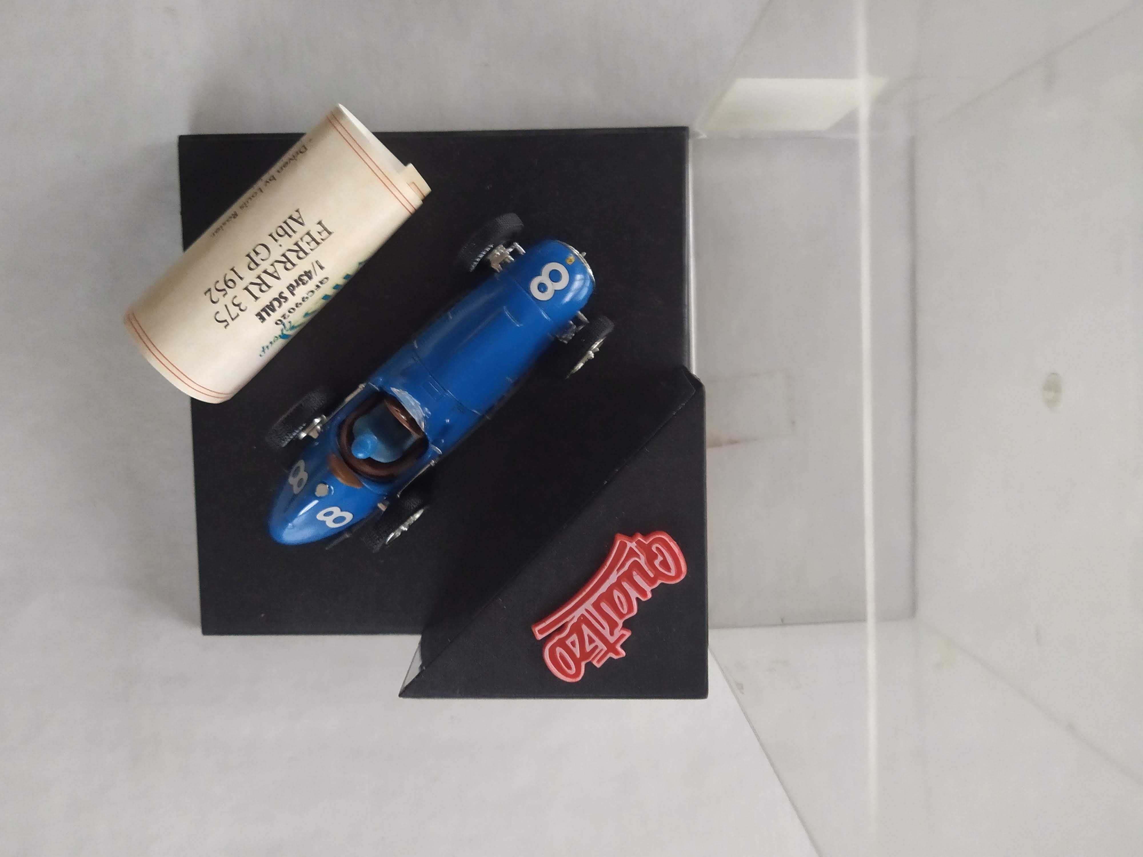 Miniatura Ferrari 375 Albi GP 1952