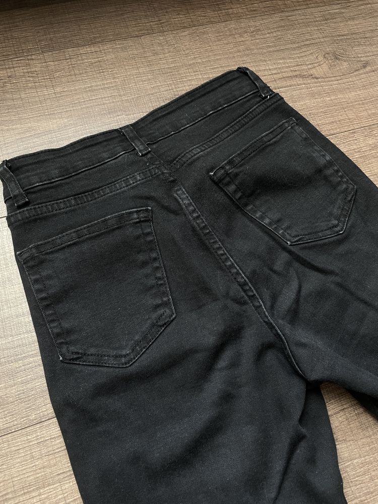 Чорні скіні джинси від топшоп topshop 34 розмір