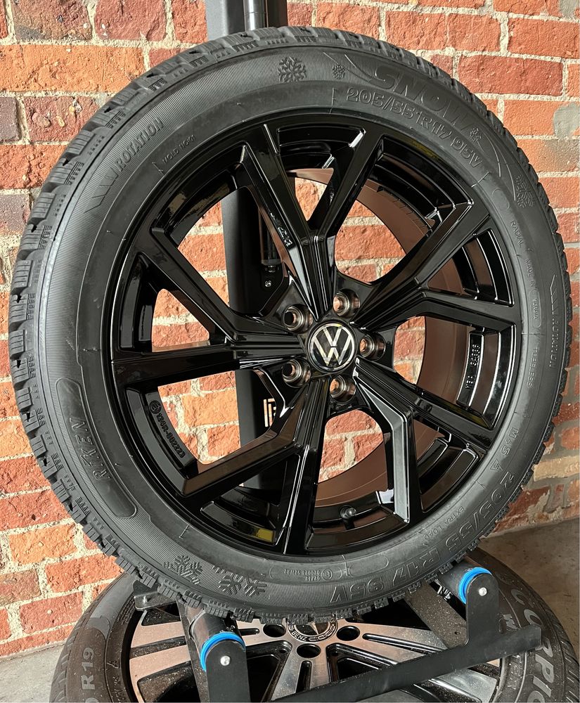 Koła Zimowe 17 VW Taigo T-Cross 205/55R17 Nowe 5x100 Zima 2024 R Line