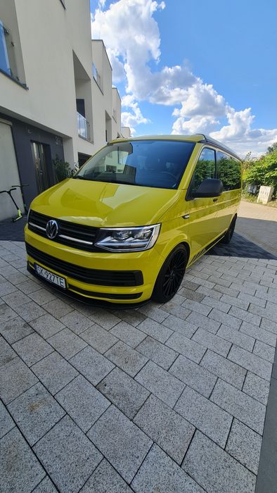 Volkswagen California Beach 2018r. Grape Yellow Salon PL  Bezwypadkowa