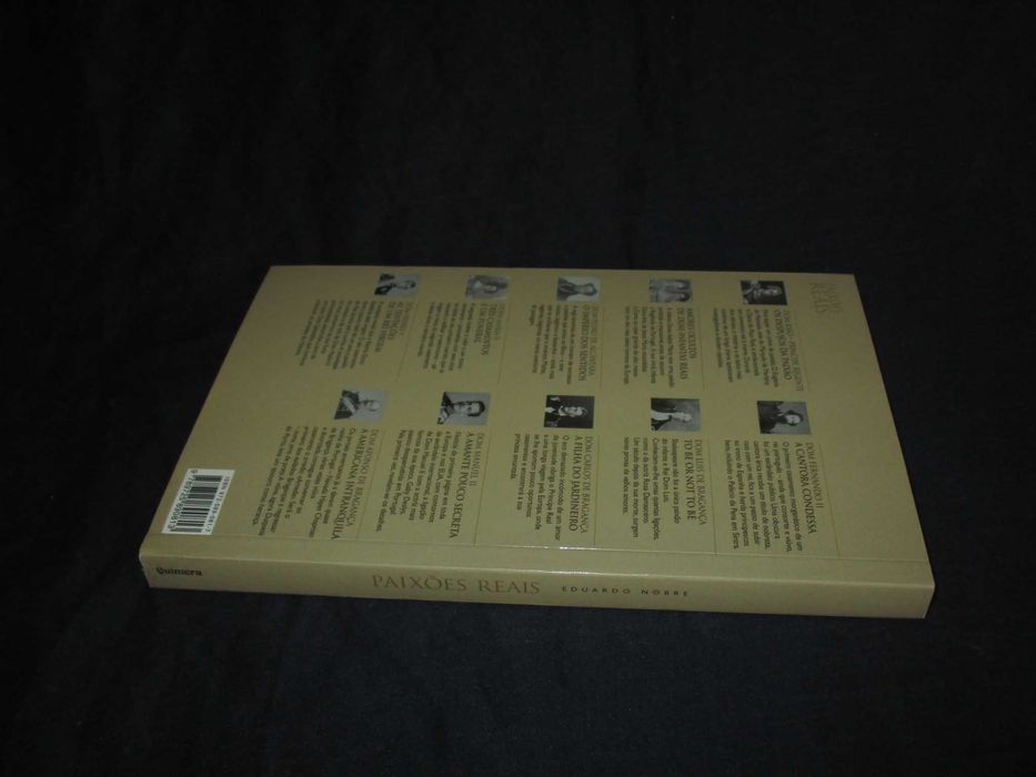 Livro Paixões Reais Eduardo Nobre Quimera