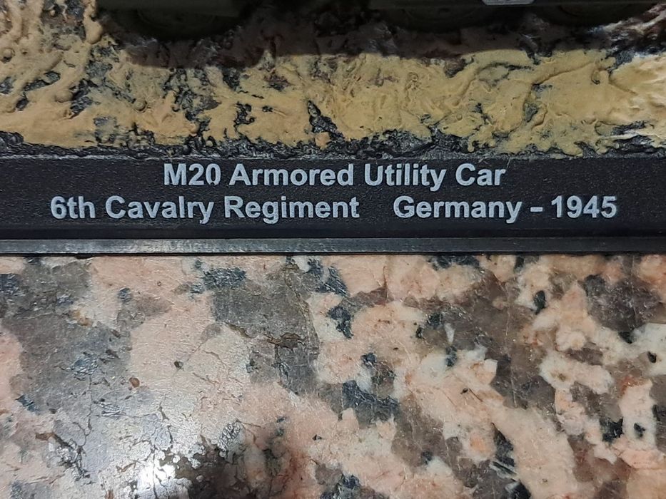 Carro blindado militar M20