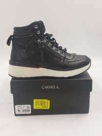 Carmela Czarne Damskie Buty Sportowe Skóra R.36 CA72L