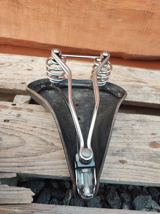 Siodełko rowerowe Brooks B66S skóra Made in Engkand Retro MTB