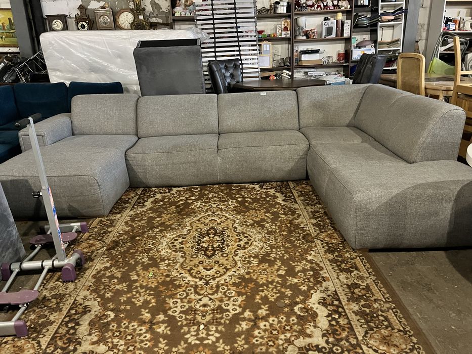 NAROŻNIK DUŻY nierozkładany sofa narożna