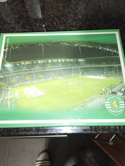 Vendo puzzle do Sporting