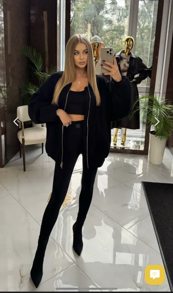 Оверсайз бомбер українського бренду miss diamond