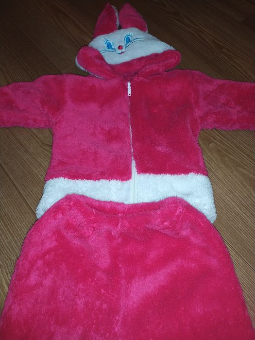 Теплый махровый костюм,флисовый ,махровый бодик.