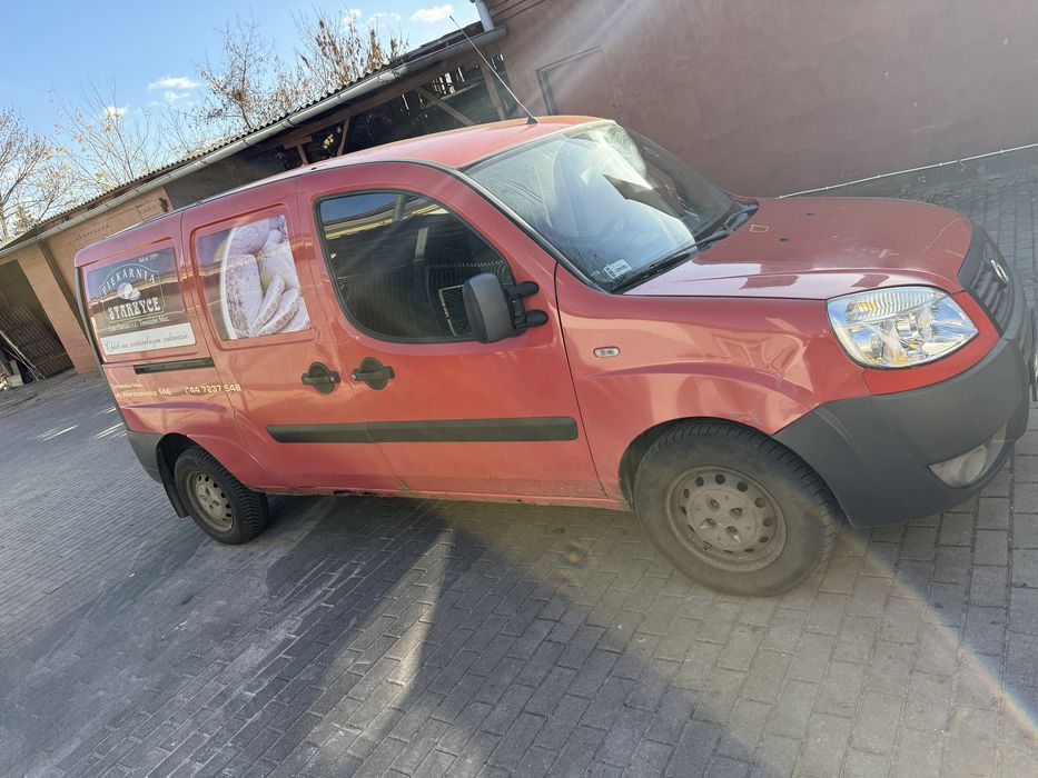 Fiat doblo MAXI 2008 FV23% benzyna/gaz VAT1