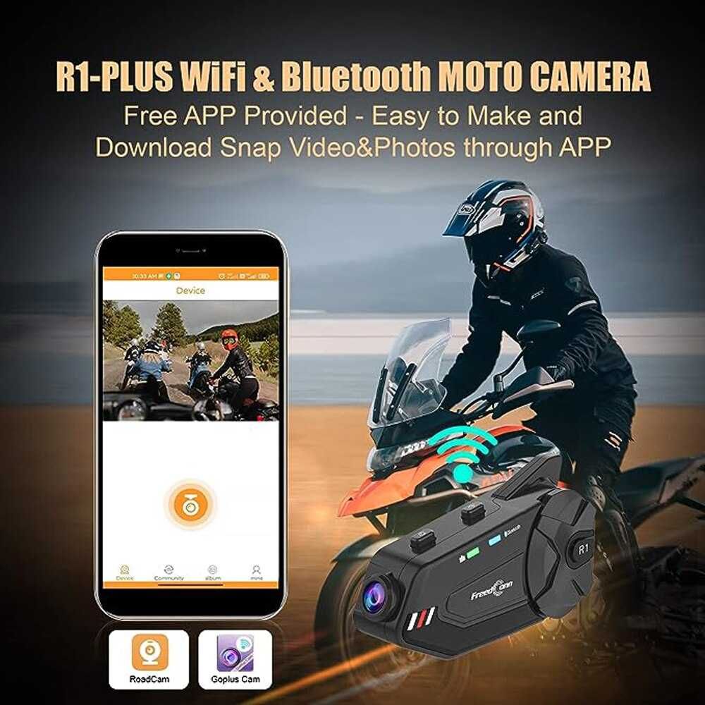 bluetooth capacete da motocicleta   2000mah y10 2x