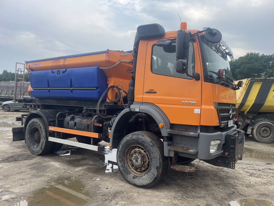 Mercedes Axor 1828 4x4 piaskarka 86tys km