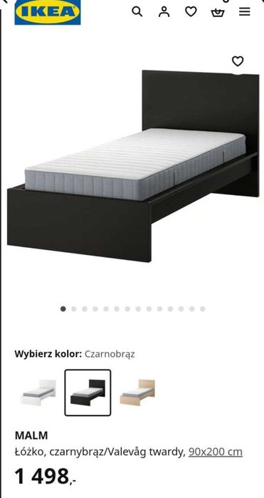 Łóżko 90x200 Ikea