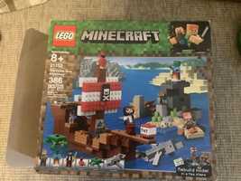 Lego Minecraft The nether portal, The pirate ship adventure