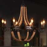 Lampa wisząca w stylu retro + 2 kinkiety