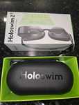 Smart goggles para treinos de natação Holoswim 2s como novos