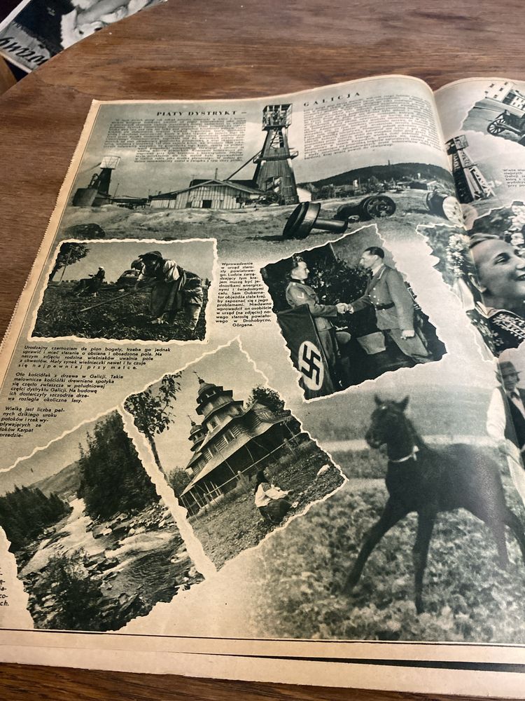 Gazeta z okresu okupacji Ilustrowany Kurjer Polski 5 lipca 1942