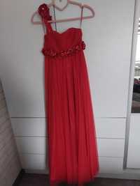Sukienka balowa czerwona