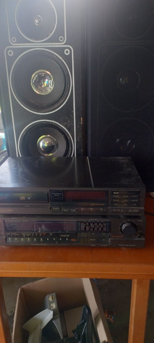 Technics CD Player i Stereo Receiver