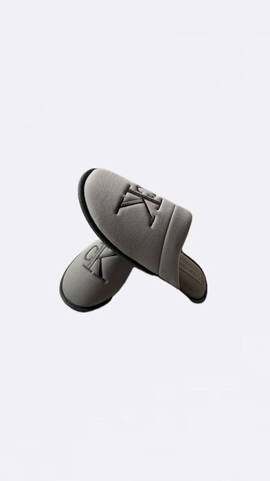 Домашние тапочки calvin klein (ck slipper)с америки 8us-12us (41-45EU)