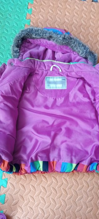 Комплект зимовий Lenne 86 92 на дівчинку комбінезон куртка Ленне Ліне