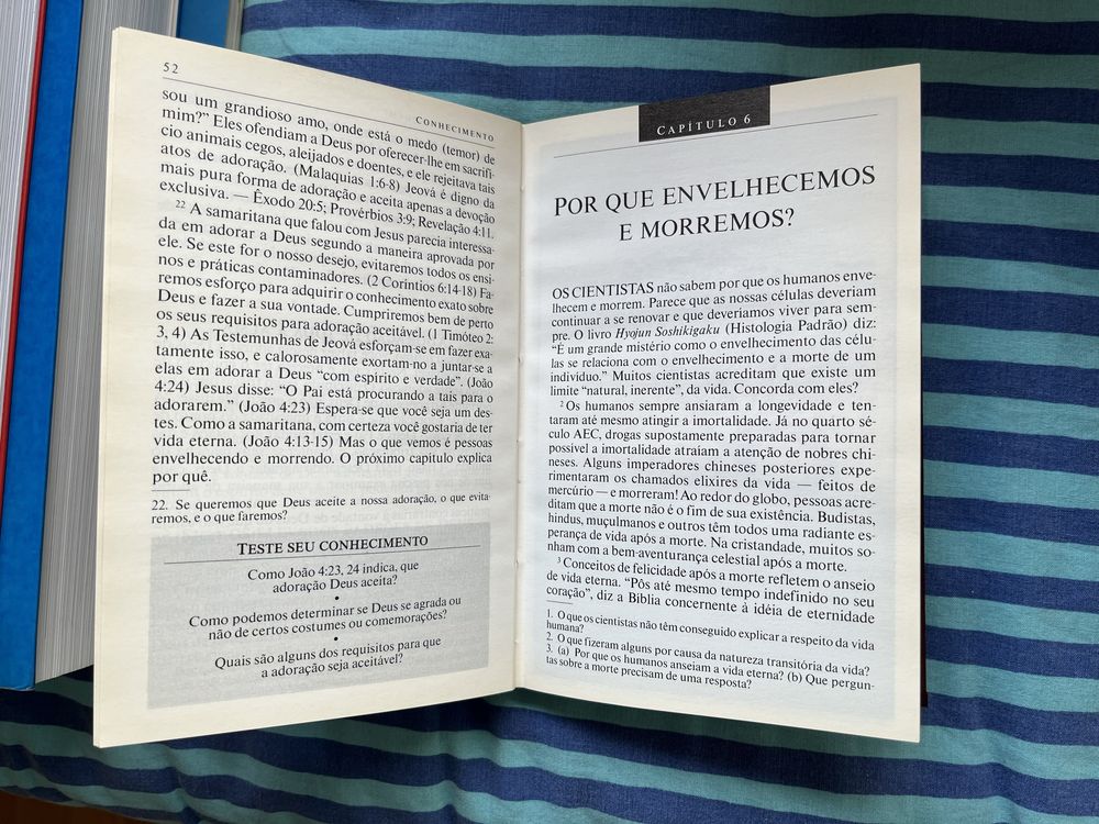 Conhecimento que conduz à vida eterna religião