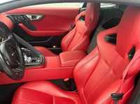 Салон Сиденья Jaguar F-Type красная кожа