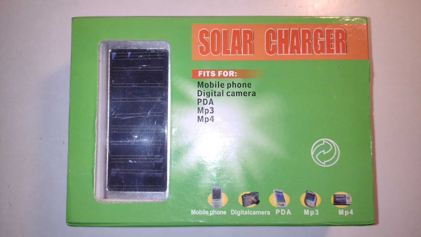 Продам зарядное устройство на солнечных батареях SOLAR CHARGER NB002