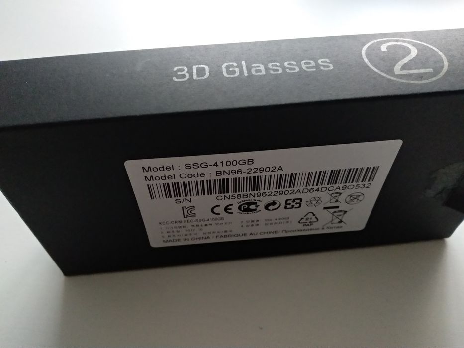Óculos 3D Ativos Samsung