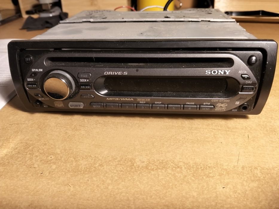Radio samochodowe sony