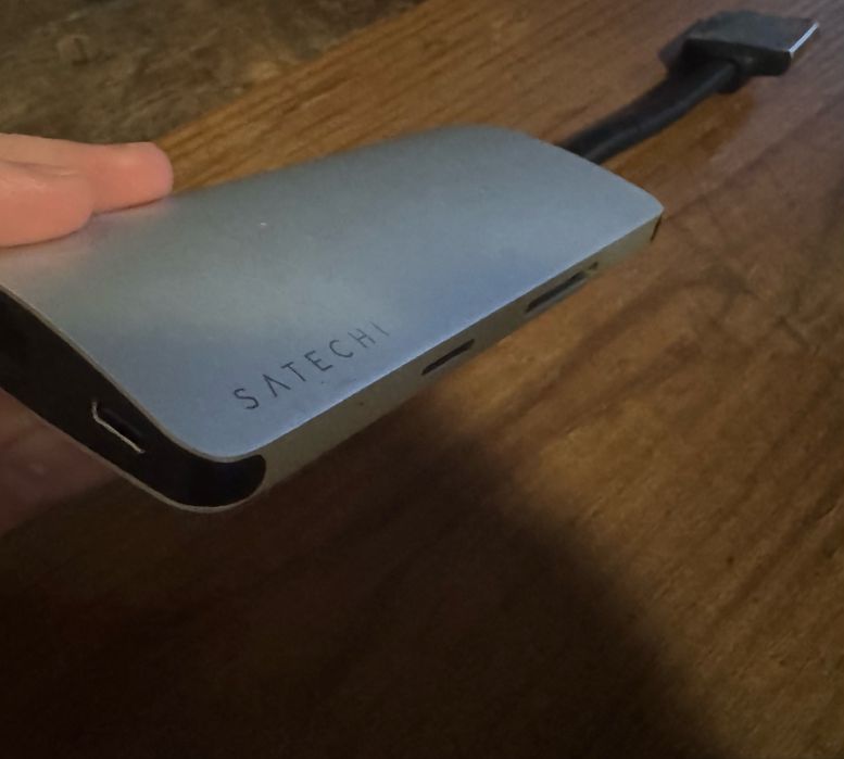 USB хаб SATECHI Alum Type-C Dual Multim