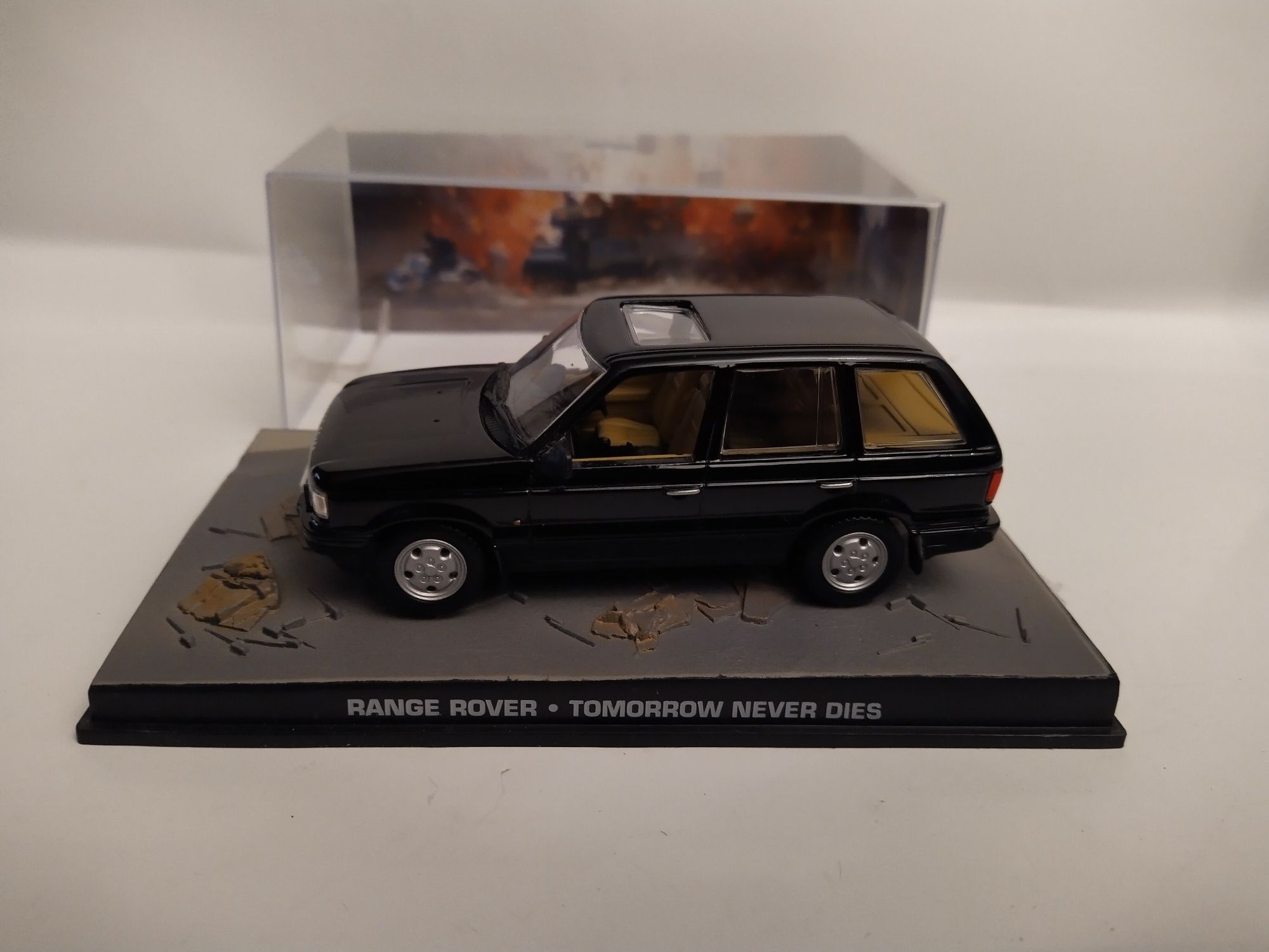 Range Rover bez figurki James Bond Eaglemoss 1:43