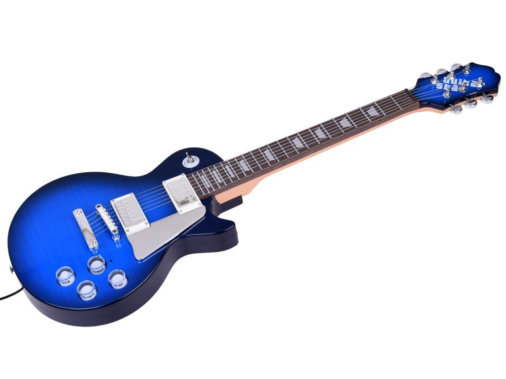 Gitara Elektryczna z Mikrofonem i Wzmacniaczem dla Dzieci Karaoke