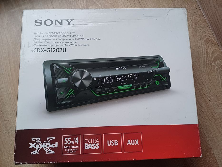 Radioodtwarzacz samochodowy Sony CDX-G1202U