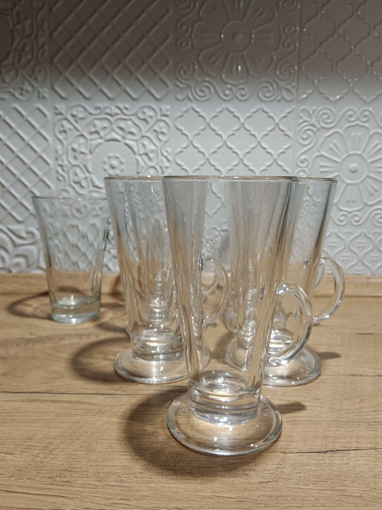 7x szklanka do latte macchiato kawy czekolady + gratis