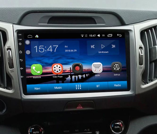 Radio nawigacja Kia Sportage 2010=2015 Android  WiFi GPS Bluetooth