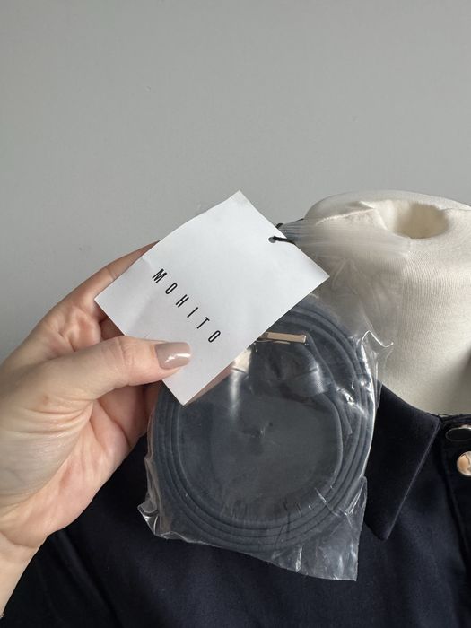 Granatowa sukienka nowa mohito S 36